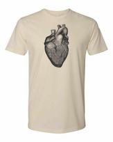 Cottage Cult Clothing Tee T Shirt Cotton Medical Anatomy Victorian Art Heart #6 XXL