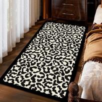 Leopard Print Carpet Rugs Living Room Floor Mats Bedroom Decor Carpets for Bed Room Carpets for Living Room Decoration Maison 1p40x60x1cm