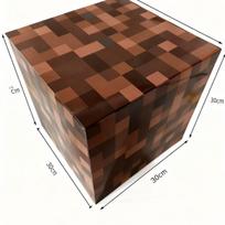 Pixel Game Party Box: Electronic Birthday Decoration Cube for Game-Themed Celebrations