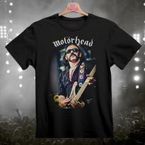Motorhead Lemmy Kilmister Roko Grupės Marškinėliai Juodi S3XL Unisex Marškinėliai S įvairiaspalvis