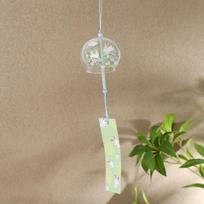 Handmade Japanese-Style Glass Wind Chime Pendant – Perfect Valentine's Gift for Girls