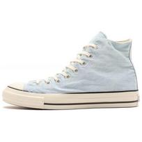 Converse All Star Aged Denim Hi Comfortable Versatile Durable Shock Absorbing High Top Canvas Shoes Unisex Sneakers Blue White 31312210 44.5