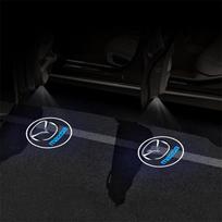 2pcs Car Wireless Welcome Light Laser Projector Lamps Auto Decoration Accessorie For Mazda CX-3 GL CX-8 CX-5 MS Speed 6 2 3 CX30