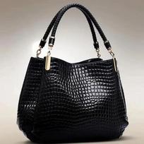 Women's Bag  Tote Daily Commute Women's Shoulder Bag Crocodile Print Bright Face Handbag Shopping Women's Handbags CLE 36*11*29cm juoda