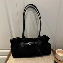 Casual Large Capacity Suede Tote Bag Commuter Superior Sense Shoulder Tote Bag Tide