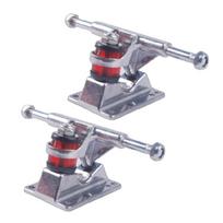 1Pair Aluminum Skateboards Wheel Bracket Bridge Base Longboards Skateboards Truck balta