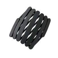 Women Headband Anti-Skid Teeth Resin Hairband Adjustable Stretch Travel Washing Face Hair Hoop Running Jumping Hair Accessory