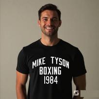 Mike Tyson Boxing 1984 T-Shirt, Heavyweight Gym Apparel Fight Humour Gift Top XL