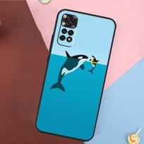 Orcas Whale Cover For Xiaomi Redmi Note 13 14 Pro 12 11 9 10 9S 10S 11S 12S Redmi 14C 10C 12C 13C Case Redmi Note 12S