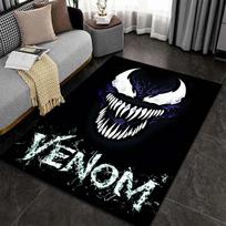 Marvel Venom Print Carpet Rug Non-slip Floor Mat for Living Room Bedroom Sofa Decor Play Area Rug 40x60cm