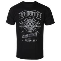 Aerosmith Aero Force One Boston Print Cotton TShirt Classic Rock Band Unisex Short Sleeve Tee XL