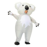 Koala inflatable costume, adult fun animal costume Halloween Christmas party role-playing set 160-190cm balta