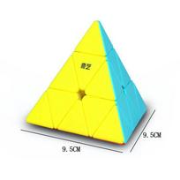 Speed Cube 3X3X3 Pyramid Stickerless Triangle Puzzle Smooth Easy Turning Educational Toys For Kids Boys Girls Zauberwürfel