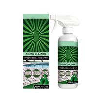 Paving Cleaner Effective Cleaning Spray for Outdoor Surfaces Removes Dirt Grime and Stains Suitable for Patio Driveway and Walkway 120ML 4FL OZ One Size žalia