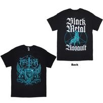Marduk Unisex T-Shirt: Black Metal Assault (Black) (Back Print) (Small) S
