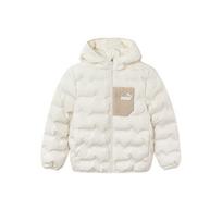 PUMA Kids Down Jackets Hooded Moderate Windproof 353425107201-10301 110 white