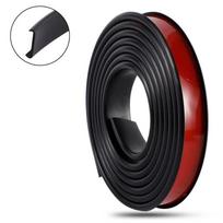 New U-shaped Edge Banding Tape Self-Adhesive TPE Rubber Edge Protector 2M Closet Decoration Tape black