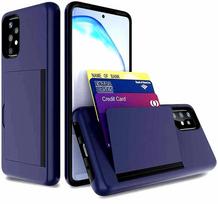 Wallet 3-Card Slot Credit Card Holder Case for For Samsung Galaxy A52 A52S A 52S 5G A72 A 52 S22 Ultra Plus S21 S20 FE A12 Cover For Galaxy S22 black