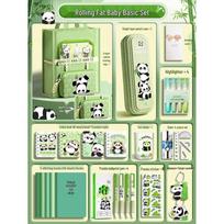 Panda Stationery Gift Set: Back-to-School Kit for Girls & Junior High Students