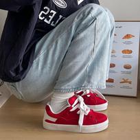 Autumn ins Hong Kong style couple casual board shoes chic niche student breathable sneakers 36