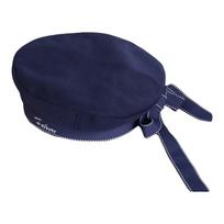 Ribbon JK Beret Cap Tie Octagonal Cap Sweet Sailor Hat  Girls tamsiai mėlyna spalva