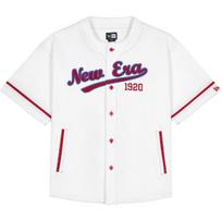 New Era SS26 Loose Comfortable Simple Short Sleeve Baseball Jersey Unisex tops 14905335 L
