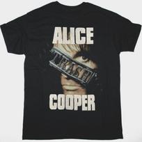 ALICE COOPER SUTERŠIA AMERIKĄ 1990 M. TŪRAS NAUJI JUODI MARŠKINĖLIAI Unisex Marškinėliai XL
