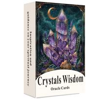 Crystals Wisdom Oracle Cards Tarot Deck 44 Card Board Game