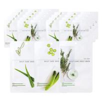 Eunyul Alavijų Agurkų Arbatmedžio Kasdienės Priežiūros Lakštinė Kaukė 22ml*30vnt white