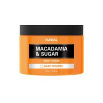 Kundal Macadamia & Sugar Body Scrub Baby Powder 550g*1Pc/2Pcs 1Pc