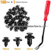 100 vnt. Subaru Mazda Nissan plastikiniai automobilio fiksatoriai 90914-00079/0913-0067 Subaru, Mazda, Nissan Compatible black
