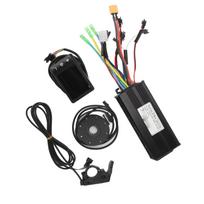 Electric Bike Conversion Kit LCD S866 Color Panel 30A Controller Speed Assist Sensor Throttle for Electric Scooter DIY
