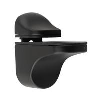 Polished Chrome Glass Shelf Support Bracket Adjustable for 3mm 22mm Thick Glass juoda