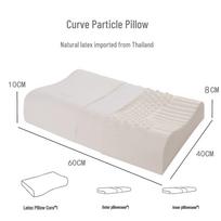Thai Natural Latex Neck Support Pillow for Home & Student Use