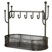 Entryway Key Organizer Decor – Metal Wall Shelf with Tray, Home Decorative Storage for Keys Easy Install, Fits Entry Door/Hall juoda