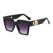Oversized Square Sunglasses Woman Retro Black Driving Shades Eyewear Female Vintage Brand Designer Mirror Sun Glasses Oculos As Picture