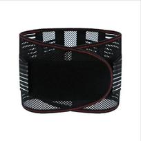 Black Waist Trainer Belt Breathable Spine Support Belt New Lumbar Support Strap  Spine Support L black