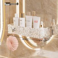 Punch-Free Wall-Mounted Triangle Bathroom Shelf