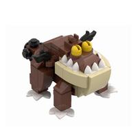 MOC Creative Cute Animals Train Dragon Furyeds Gronckleeds Blocks Children Playthings ideal for Kids Presents