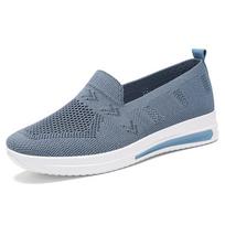 Women Shoes Spring Single Shoes Home Lazy Slip on Women Shoes Mom Shoes Casual Shoes Casual Daily Comfortable Lightweight Sneakers 36