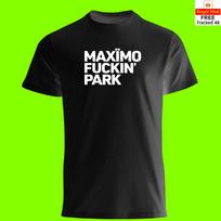 Maximo Park - Marškinėliai - Indie Rock Muzikos Grupė M black