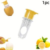 Portable Manual Squeezer Lemon Orange Limes Citrus Mini Juicer Extractor with Lid for Cocktails Drinks Kitchen Tools Accessories