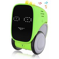 Pažangus robotas žaislas vaikams, valdomas balsu ir lietimo gestais, mini robotika, įkraunami žaislai, šokantis, vaikščiojantis, dainuojantis robotas