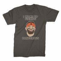 I Woke Up Feeling Dangerous Shirt Baker Mayfield Dangerous Shirt 2XL