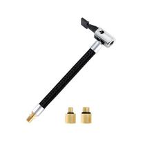 Air Compressor Tube with Adaptors Pump Hose Inflator Connection Inflator Pump Extension Hose for Motorbike Tire
