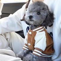 Chihuahua Dog Jeans Coat Warm Autumn Winter Pet Clothes Harness Vest Puppy Sweater Soft Breathable Small Breed Dogs Outfit Casua (Brown,XS（old）) ruda