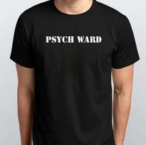 Psichiatrijos skyrius Dickinson Grafinis marškinėlis S M L XL XXL 3 4 XL Juoda Balta M black