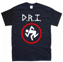 D.R.I. T-SHIRT Allsizes S M L XL XXL colours Black, White dirty rotten imbeciles XL