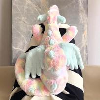 50cm Rainbow Dragon Matcha Dragon Doll Toys To Appease Cats And Dogs Pets Soft And Comfortable Cushion Holiday Gifts