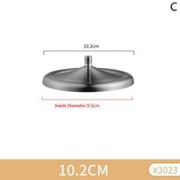 Puodelių dangteliai Dangtis Dangtis Puodelis Nerūdijančio plieno dangteliai Arbatos Kavos Metalinių puodelių keitimas 8cm